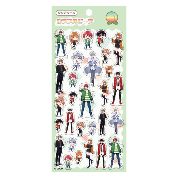 ピ*菌様 Nintendo Switch カラフルキャラクターシール付き カラフルピーチ クリアシール③ [エンスカイ][GOODS] 価格:440円
