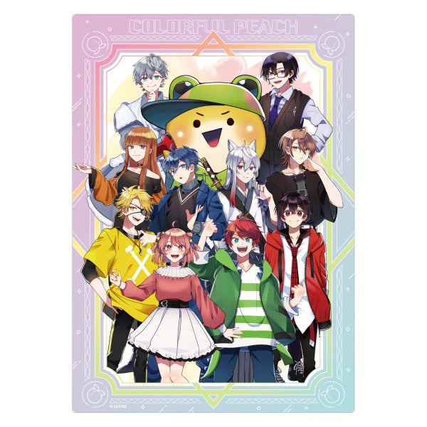 カラフルピーチ 下じき③ [エンスカイ][GOODS] 価格:385円