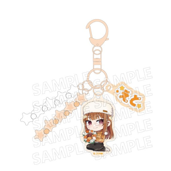 ぴぴ じゃらじゃらキーホルダー カラフルピーチ じゃらじゃらキーホルダー からぴちピクニック えと