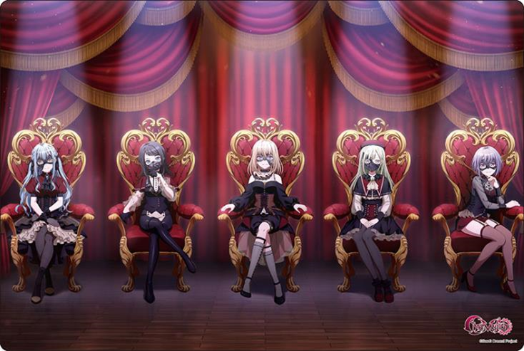 Ave Mujica Mygo ラバーマット　2個 ブシロード ラバーマットコレクション V2 Vol.1561 『BanG Dream