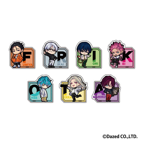 カリスマ TDアクリルクリップフィギュア BOX(全7種) 1箱7個入り フィギュアとアクリルクリップ