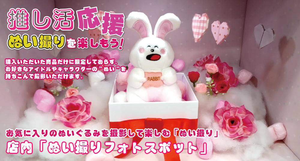 あけらぼ 推し活応援 ぬい撮りを楽しもう!