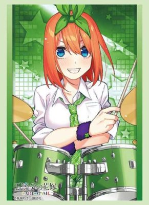 quintessential quintuplets card sleeves Sleeve & Card Set The Quintessential Quintuplets Miku Nakano TCG JAPAN  OFFICIAL main image 1