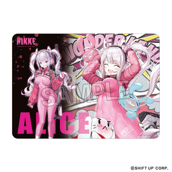 勝利の女神:NIKKE イラストプレイマットNT アリス [PROOF][カード