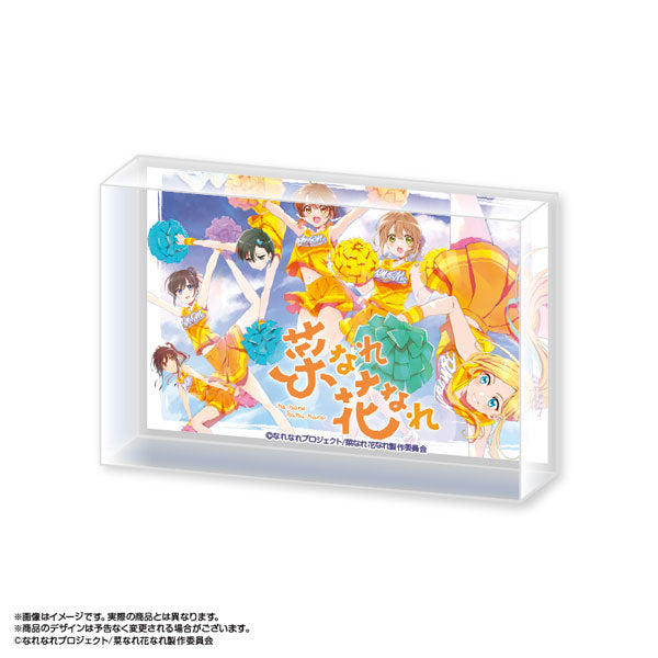 菜なれ花なれ ビジュアルアクリルブロック Vol.1 デザイン コンセプト