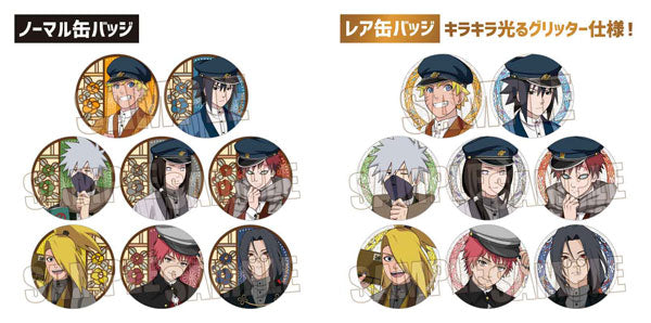 トレーディング缶バッジ NARUTO-ナルト- 疾風伝/書生風ver. 1箱9