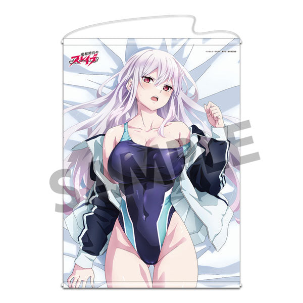 魔都精兵のスレイブ 描き下ろしB2タペストリー 羽前京香 競泳