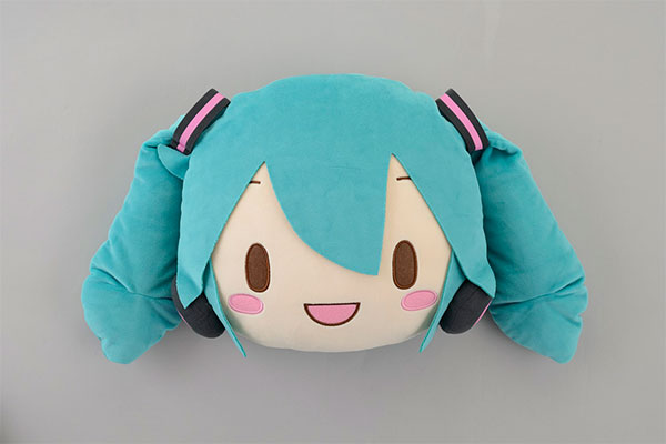 初音ミク ふわぷち もちもちフェイスクッション [セガ フェイブ][GOODS