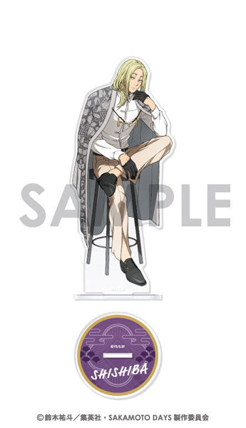 SAKAMOTO DAYS ゼブラック非売品 銀魂万事屋コラボ アクリルスタンド SAKAMOTO DAYS ゼブラック非売品 銀魂万事屋コラボ アクリル