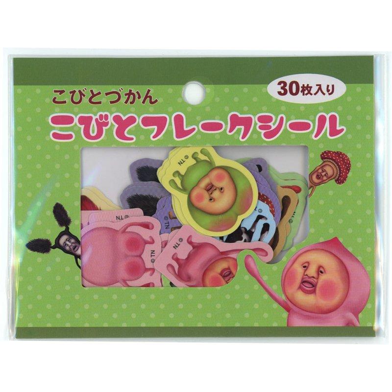 こびとづかん コビトフレークシール A(全10種×各3枚入) [ティー・シー
