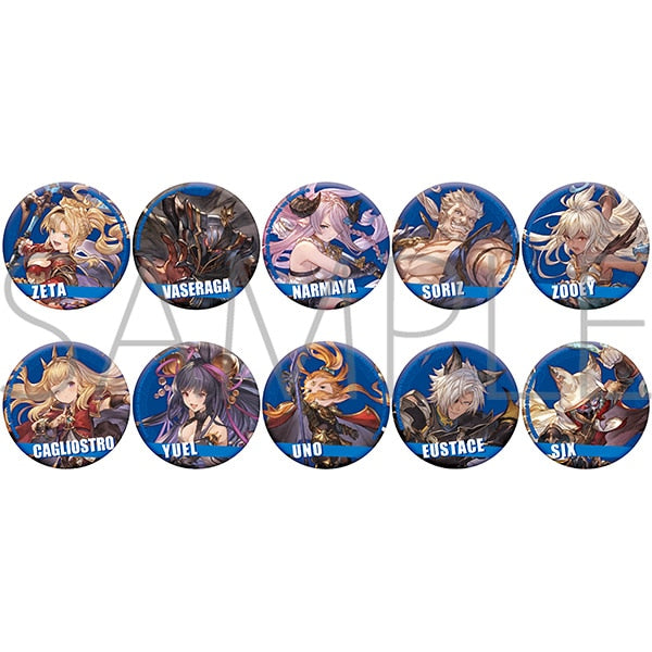 未開封 グランブルーファンタジー ヴァーサス　キャラバッジコレクション Granblue Fantasy Versus: Rising キャラバッジコレクション/B BOX 10