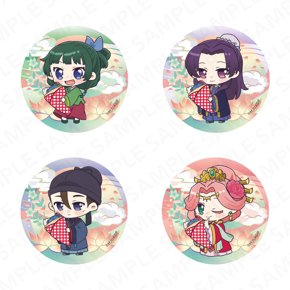 薬屋のひとりごと TSUTAYA ホログラム 缶バッジ 等身 壬氏 猫猫 Amazon