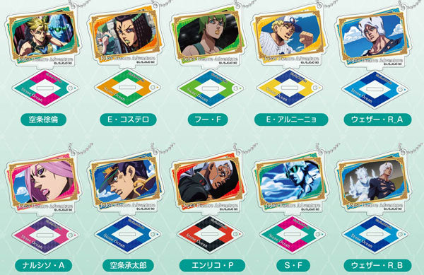 ジョジョ アクリルキーホルダー 空条承太郎 ジョジョ展 2017 他 バッジ