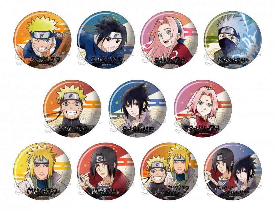 NARUTO－ナルト－』ゴールデン缶バッジコレクション第1弾