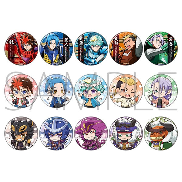 鎧真伝サムライトルーパー キャラバッジコレクション 1箱15個入り [ムービック][トレーディング]