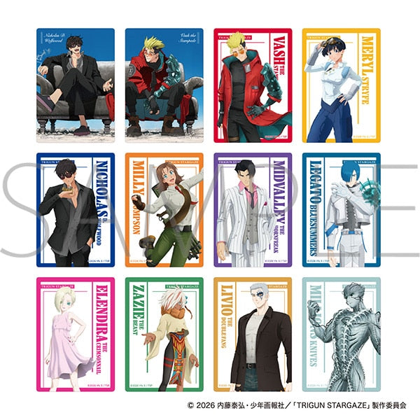 TRIGUN STARGAZE オーロラアートコレクション 1箱6個入り [ムービック][トレーディング]