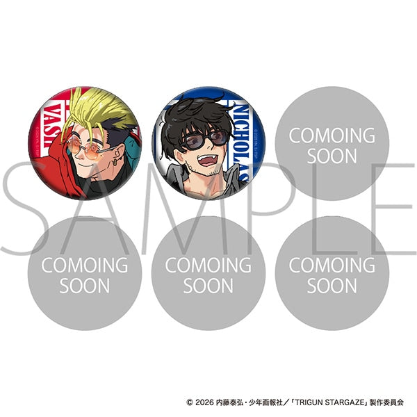 TRIGUN STARGAZE キャラバッジコレクション 1箱6個入り [ムービック][トレーディング]