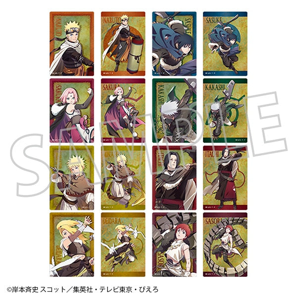 NARUTO-ナルト- 疾風伝 オーロラアートコレクション/忍伝冒険譚 1箱8個入り [ムービック][トレーディング]