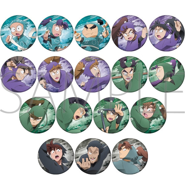 Nintama Rantaro Character Badge Collection, 1 Box (17 Packs) [Movic][Trading]