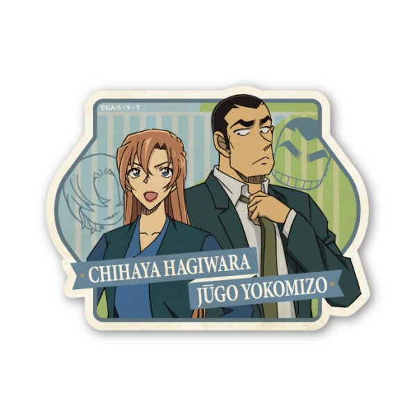 名探偵コナン トラベルステッカー 3.千速&重悟 [エンスカイ][GOODS]