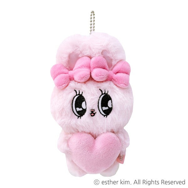Esther Bunny Tsugaru Pitatto Mascot ① Ribbon Bunny [Ensky][GOODS]
