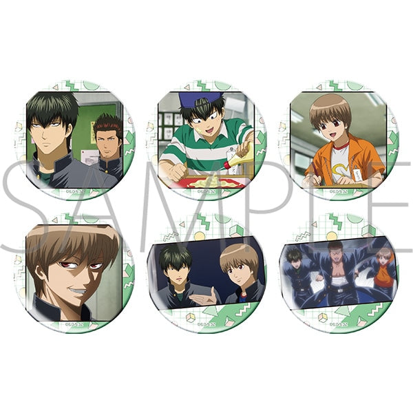 Gintama: Class 3-Z Ginpachi-sensei - Oshi Character Badge Collection / C [Box of 6] [Movic] [Trading]