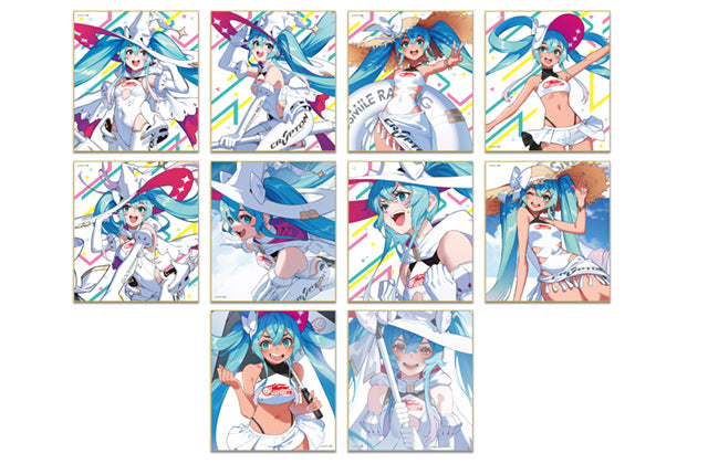 レーシングミク 2024Ver. トレーディングミニ色紙 1箱10個入り [ホビーストック][トレーディング]