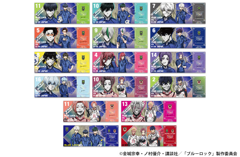 ブルーロック トレーディングホログラムチケット風カード 1箱16個入り [ホビーストック][トレーディング]