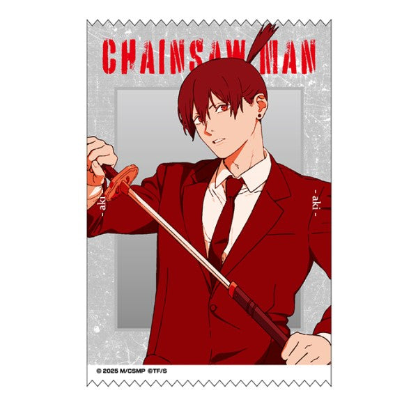 Chainsaw Man the Movie: Reze Arc Satin Cloth Sticker 4. Aki Hayakawa [Ensky][GOODS]