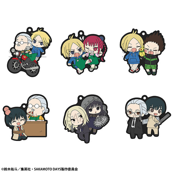 ラバーマスコット バディコレ SAKAMOTO DAYS 1箱6個入り [メガハウス][トレーディング]
