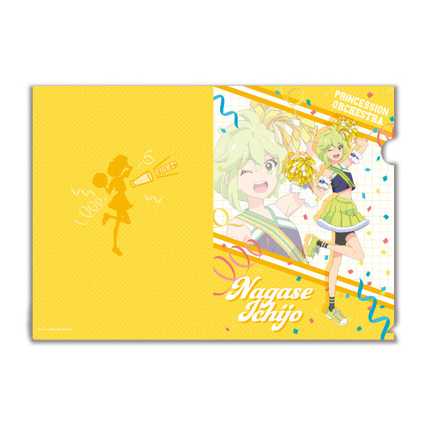 プリンセッション・オーケストラ クリアファイル 3.一条ながせ [エンスカイ][GOODS]