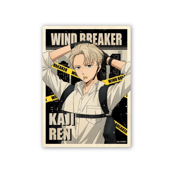 TVアニメ『WIND BREAKER』 トラベルステッカー 6.梶蓮 [エンスカイ][GOODS]