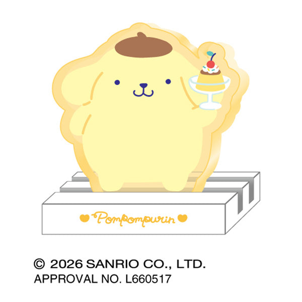 サンリオキャラクターズ キャもカもスタンド ポムポムプリン [エンスカイ][GOODS]