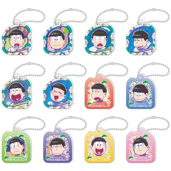 Osomatsu-san Acrymini Acrylic Keychain Box of 24 [Ensky][Trading]