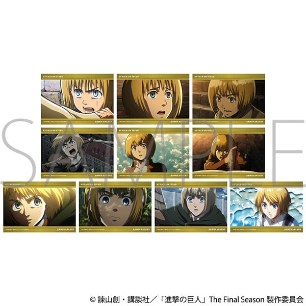 進撃の巨人 ブロマイドコレクション/アルミン 1箱5個入り [ムービック][トレーディング]
