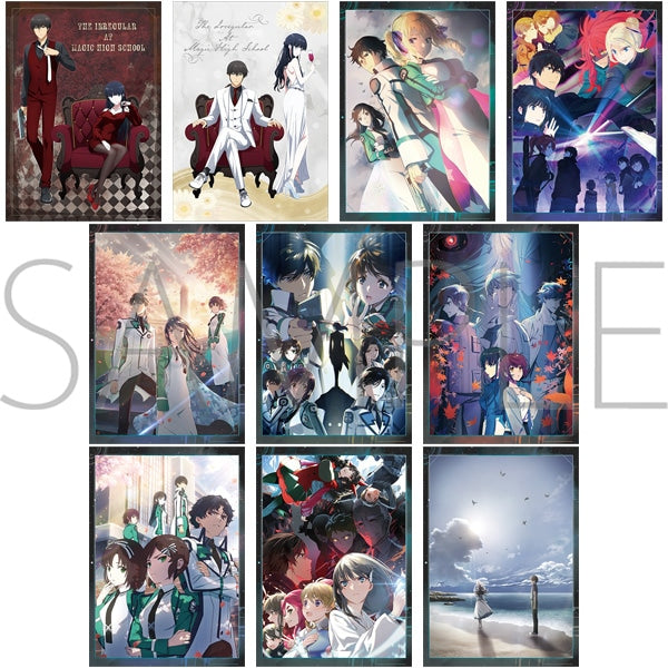 The Irregular at Magic High School The Movie: Reminiscence Arc Mini Clear Poster Collection (10 Packs/Box) [Movic][Trading]