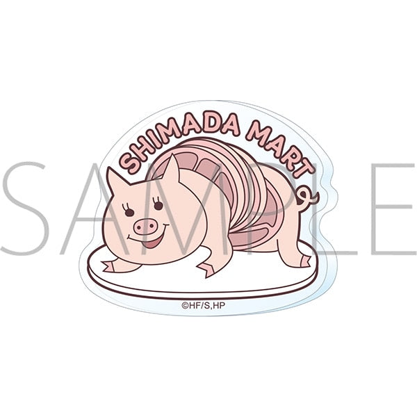 ハイキュー!! アクリルマグネット 嶋田マートロゴ [東宝][GOODS]