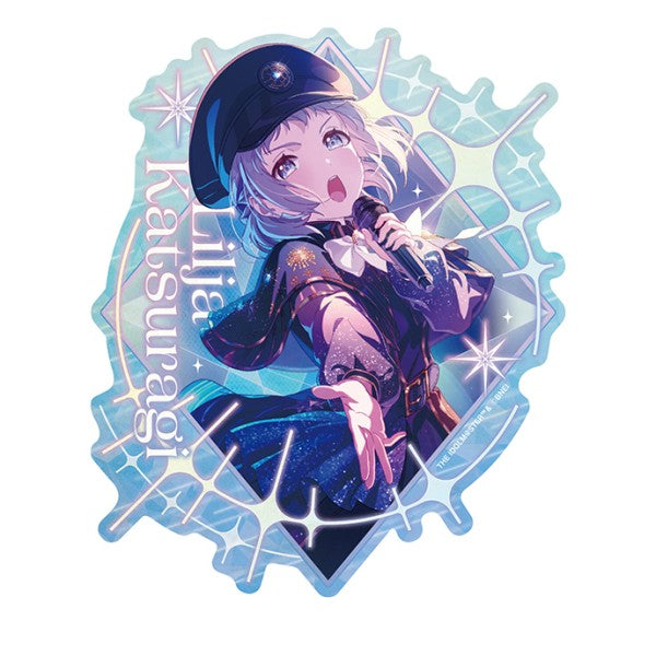 The Idolmaster Gakuen Travel Sticker 2 ⑤ Rirya Katagiri [Ensky][GOODS]