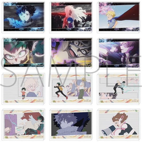 My Hero Academia Acrylic Block Collection / FINAL SEASON [OP/ED] All 12 Types, 1 Box Contains 12 Pieces [Movic][Trading]