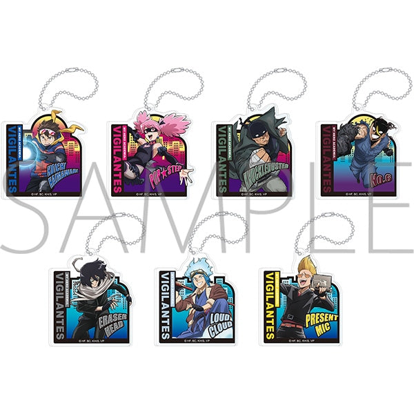 Vigilante -My Hero Academia: Illegals- Acrylic Keychain Collection [7 Types Total] Vol. 2 Box of 7 [Movic][Trading]