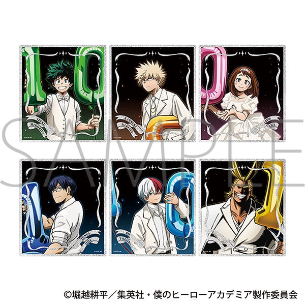 My Hero Academia Clear Mini Shikishi Collection / 10th Anniversary Start Dash - Box of 6 [Movic][Trading]