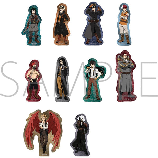 My Hero Academia Metal Sticker Selection [10 types in total] Steampunk ver. 1 box containing 10 pieces [Movic][Trading]