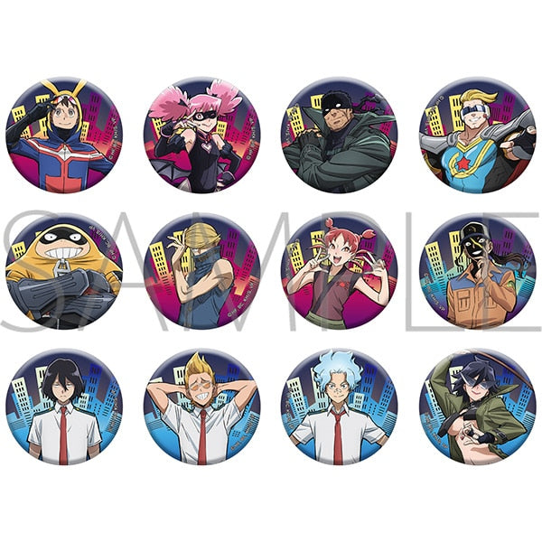 My Hero Academia: Vigilantes Can Badge Collection [12 Variants Total] Vol. 1 Box of 12 [Movic][Trading]