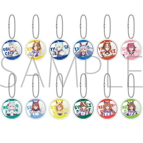 アニメ『ウマ娘 シンデレラグレイ』 オーロラアクリルキーホルダーコレクション 1箱12個入り [ムービック][トレーディング]