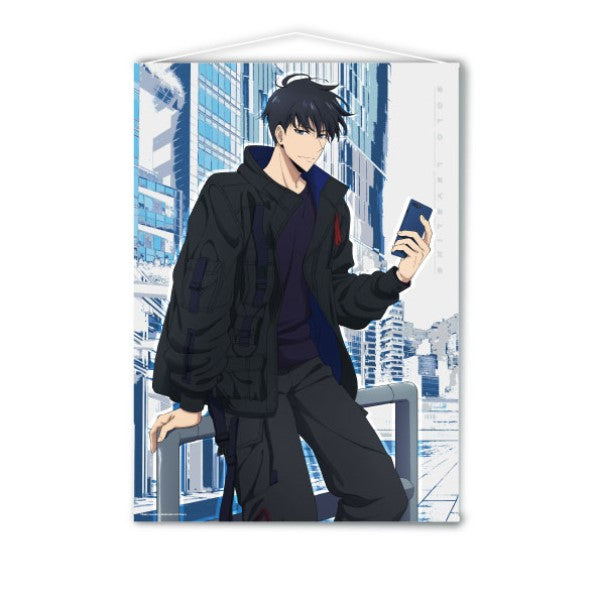 TVアニメ『俺だけレベルアップな件』 B2タペストリー 1.水篠旬[エンスカイ][GOODS][新作]