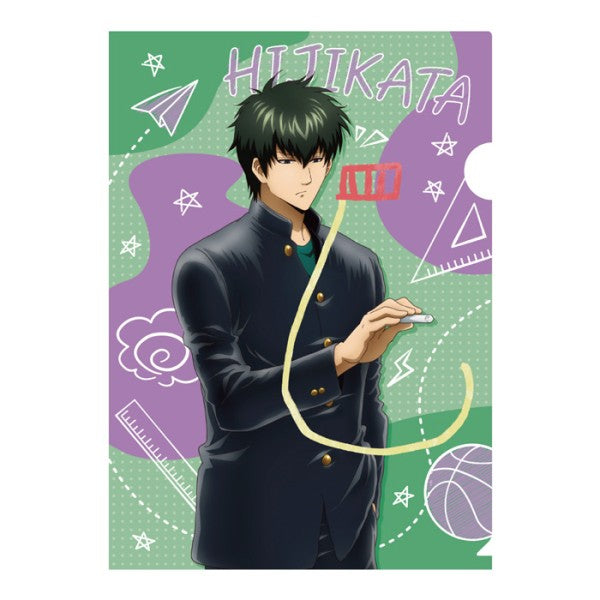 「3年Z組銀八先生」 A4クリアファイル(落書きテーマ) 土方十四郎 [エンスカイ][GOODS]