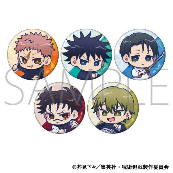 Jujutsu Kaisen Season 3 Aurora Character Badge Collection Box of 5 [Movic][Trading]