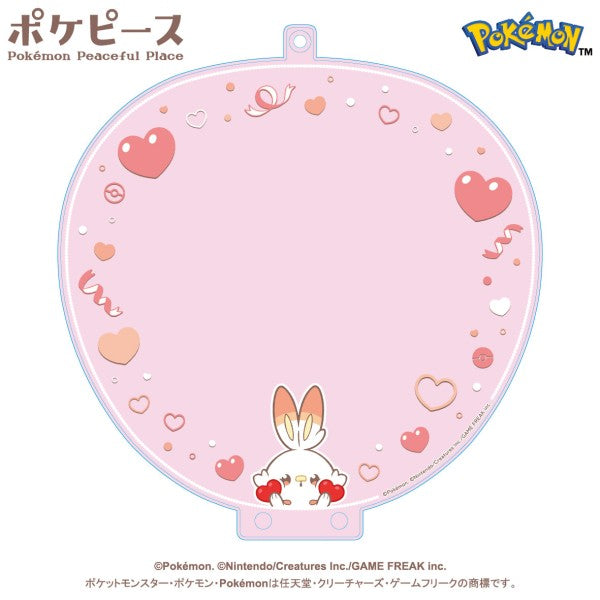 ポケピース うちわケース ③ヒバニー [エンスカイ][GOODS]