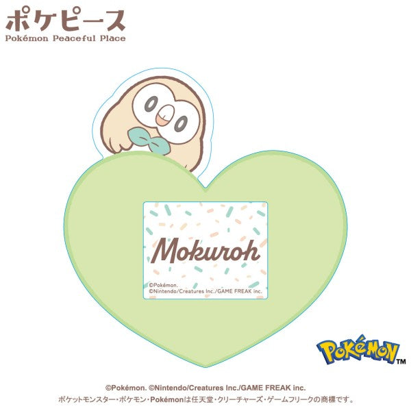Poképeace Name Badge 4: Rowlet [Ensky][GOODS]
