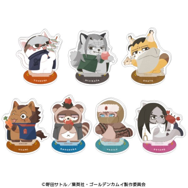 TVアニメ『ゴールデンカムイ』 どうぶつフォーゼ アクリルスタンド -I Like It!- Bbox 1箱 7個入[エンスカイ][GOODS]